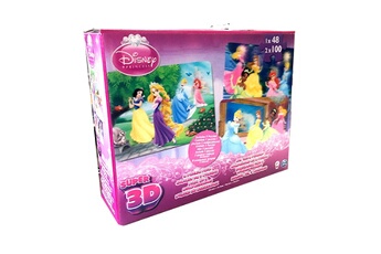 Puzzle Spin Master 3 puzzles image 3d disney