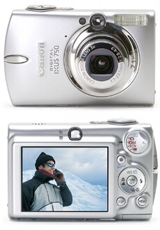 Digital Ixus 750 beige
