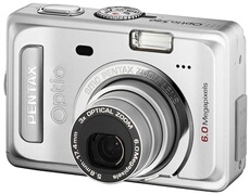 Optio S60 + étui + kit chargeur