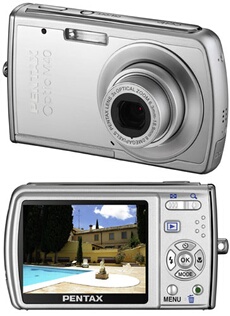 Optio M40 silver