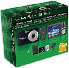 FinePix J15fd Noir + Housse + Carte 1 Go