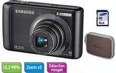 PL55 Noir + Etui + Carte SDHC 4 Go