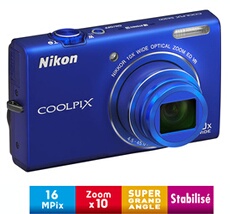 CoolPix S6200 Bleu