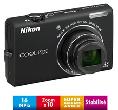 CoolPix S6200 Noir
