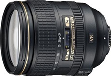 Objectif reflex AF-S Nikkor 24-120 mm f/4 G ED VR