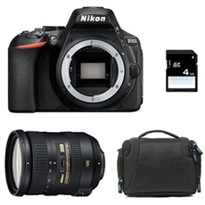 appareil photo reflex d5600 + 18-200 vr + sac + sd 4go