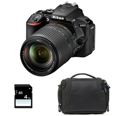 d5600 + 18-140 vr + sd 4go + sac