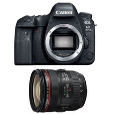 appareil photo reflex eos 6d mark II + ef 24-70 f/4l is usm