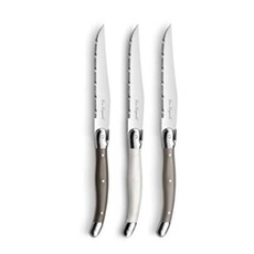 coffret de 6 couteaux steaks gamme tradition mixés poivre 894906