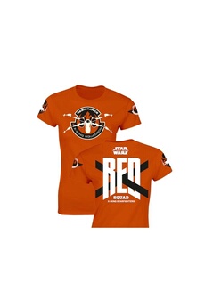 Figurine de collection Sd Toys T-shirt - star wars episode 7- femme red squad orange taille s