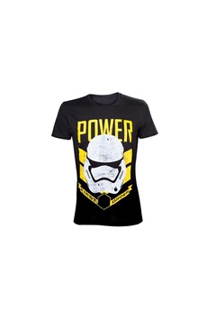 Figurine de collection Bioworld T-shirt - star wars episode 7 - homme storm trooper power noir taille s