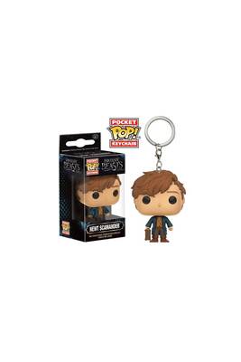 Figurines Personnages Funko Porte Cle Harry Potter Les Animaux Fantastiques Newt Scamander Pocket Pop 4cm Darty
