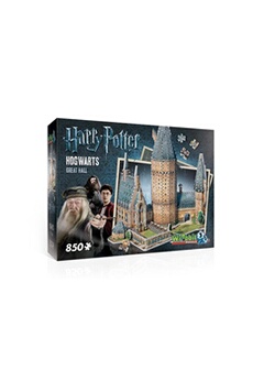 Figurine de collection Wrebbit 3d Puzzle 3d harry potter - grande salle 850 pièces