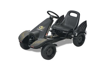 Véhicule à pédale GENERIQUE Jeux de conduite serie majuro kart à pédale avec siège ajustable noir
