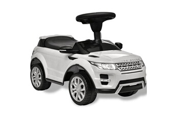 Véhicule à pédale GENERIQUE Jeux de conduite gamme canberra voiture à chevaucher jouet avec musique land rover 348 blanc