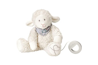 Peluches Kathe Kruse Mouton musical mojo blanc 0187414