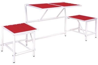 Salon De Jardin Esschert Design Banc 2 Places Convertible En Tables