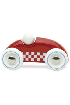 Jouets premier âge Vilac Mini rallye checkers rouge
