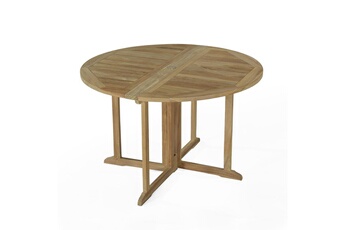 Mobilier De Jardin Teck Attitude Darty