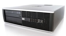 Unité centrale Elite 8200 SFF - Noir - Intel Pentium G840 / 2.80 GHz - RAM 4 Go - HDD 250 Go - DVD - Gigabit Ethernet - Wifi - Windows 10