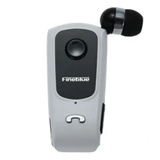 Ecouteurs fineblue F920 Bluetooth Stéréo Casque Sans Fil Bluetooth 4.0 Mains Libres Écouteur avec Clip Blanc