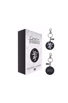 Figurine de collection Sd Toys Porte cle game of thrones - logo lannister metal argent 5cm