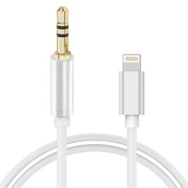 Adaptateur et convertisseur CABLING ® iPhone Câble auxiliaire de