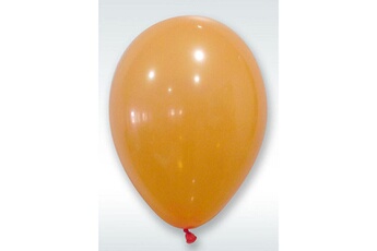 Article et décoration de fête Visiodirect Sachet de 50 ballons opaque coloris orange - 25 cm