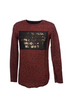 sweat-shirt sportswear hite couture sweat ajinit red sweat rouge taille : s