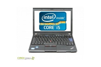 PC Portable Lenovo PC Lenovo Thinkpad X220 Intel Core i5 2520M 2.5Ghz 4Go 320Go Hdd 12.5 Windows 7