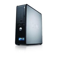 Ordinateur Optiplex 380 SFF - Gris - Intel Celeron E3300 / 2.50 GHz - RAM 2 Go - HDD 160 Go - DVD - Gigabit Ethernet - Windows 7 Professionnel