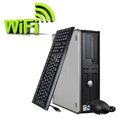 Unité centrale Optiplex 760 Desktop - Gris - Intel Core Duo E5200 / 2.5 GHz - RAM 2 Go - HDD 160 Go - DVD - Gigabit Ethernet - Wifi - Windows Vista