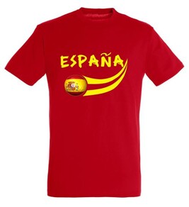 Débardeur Supporter Espagne Licorne Football – Maillot Espagnol Fun Licorne Danse – Cadeau Fan Foot