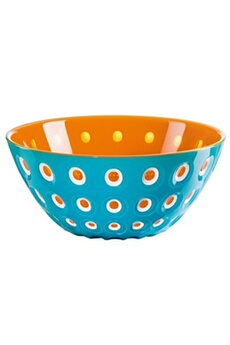 vaisselle guzzini saladier 25cm bleu/orange - 279425145 -