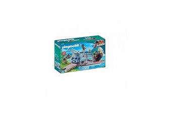 Playmobil PLAYMOBIL 9433 bateau avec cage et d?inonychus, playmobil wild life