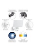 Steinel Projecteur LED XLED Home 2 XL blanc, 1608 lm, détecteur de mouvement, 20W, orientable, phare LED, 4000K photo 3