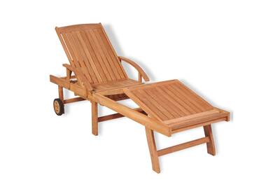 Transat Generique Sieges De Jardin Serie Tokyo Chaise Longue Bois