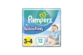 Couche bébé Pampers Pampers splashers taille 3-4, 6-11 kg, 12 couches-culottes de bain