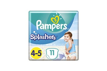 Couche bébé Pampers Pampers splashers taille 4-5, 9-15 kg, 11 couches-culottes de bain