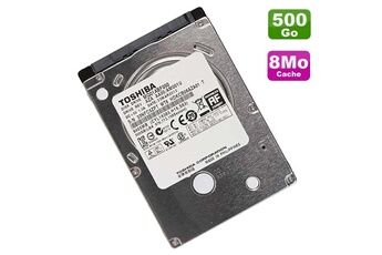 Disque Dur Interne Toshiba Disque Dur 500Go Sata 2.5" Toshiba Mq01Abf050 5400Rpm Pc Portable 8Mo