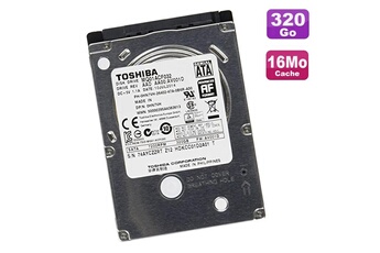 Disque Dur Interne Toshiba Disque Dur 320Go Sata 2.5" Toshiba Mq01Acf032 7200Rpm Pc Portable 16Mo
