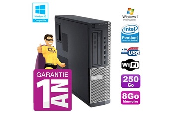 Pc De Bureau Dell Pc Dell 790 Dt Intel G630 8Go Disque 250Go Graveur Wifi W7