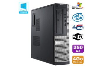 PC De Bureau Dell PC Dell Optiplex 3010 Dt Intel G2020 2.9Ghz 4Go 250Go Dvd WiFi Hdmi Win Xp