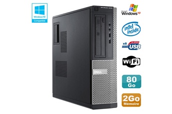 Pc De Bureau Dell Pc Dell Optiplex 3010 Dt Intel G2020 2.9Ghz 2Go 80Go Dvd Wifi Hdmi Win Xp