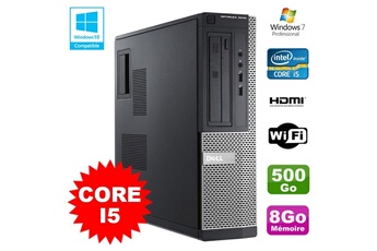 Pc De Bureau Dell Pc Dell Optiplex 3010 Dt I5-3470 3.2Ghz 8Go 500Go Graveur Wifi Hdmi W7