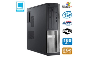 PC De Bureau Dell PC Dell Optiplex 3010 Dt Intel G640 2.8Ghz 2Go 160Go Dvd WiFi Hdmi Win Xp
