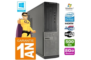 PC De Bureau Dell PC Dell 3010 Dt Intel G2020 Ram 8Go Disque 500 Go WiFi W7