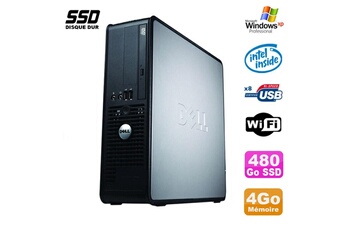 Unité Centrale Dell Pc Dell Optiplex 380 Sff E5200 2.5Ghz 4Go 480Go Ssd Dvd Wifi Win Xp Pro