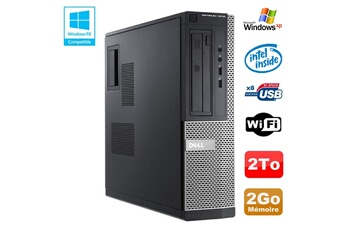 PC De Bureau Dell PC Dell Optiplex 3010 Dt Intel G640 2.8Ghz 2Go 2000Go Dvd WiFi Hdmi Win Xp