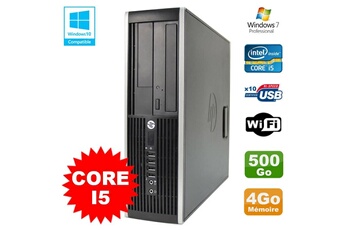 PC De Bureau HP PC HP Elite 8200 Sff Intel Core i5 3.1Ghz 4Go Disque 500Go Dvd WiFi W7